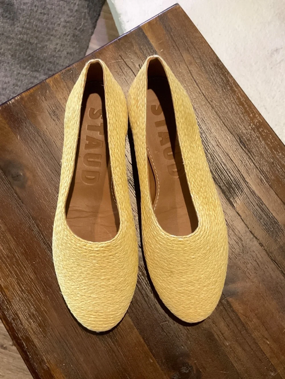 STAUD upper raffia